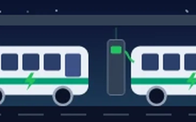 Carbon-Aware Charging for an Electric Bus Depot with QAOA