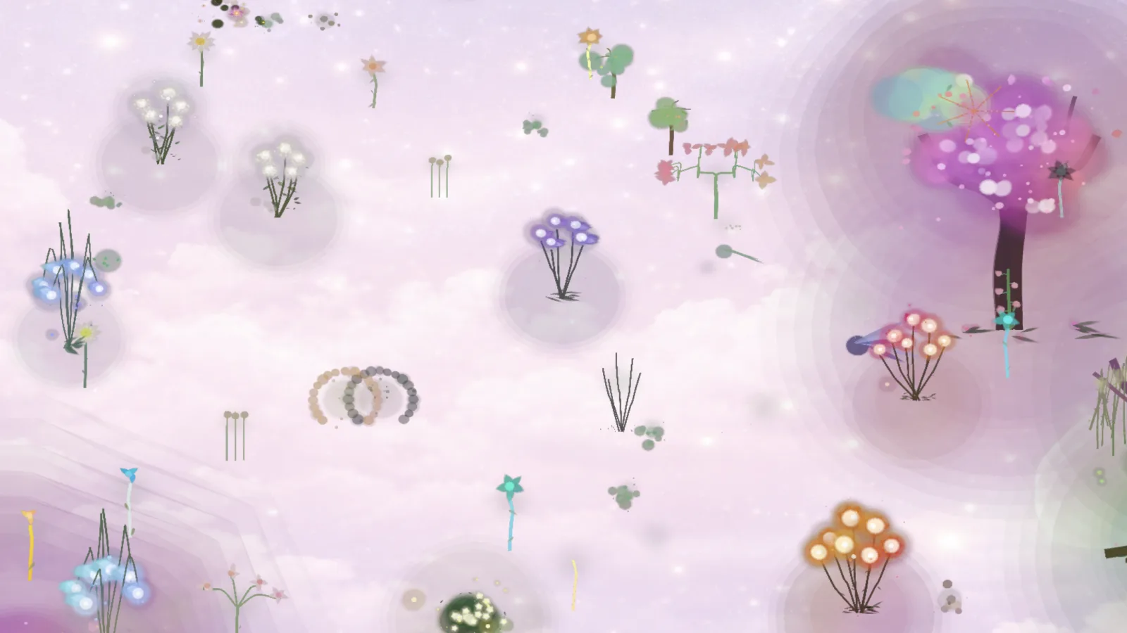Quantum Garden, a generative garden whose plants come from real quantum hardware
